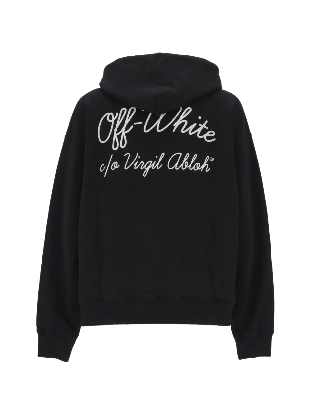 Off-White Script Skate hoodie Zwart