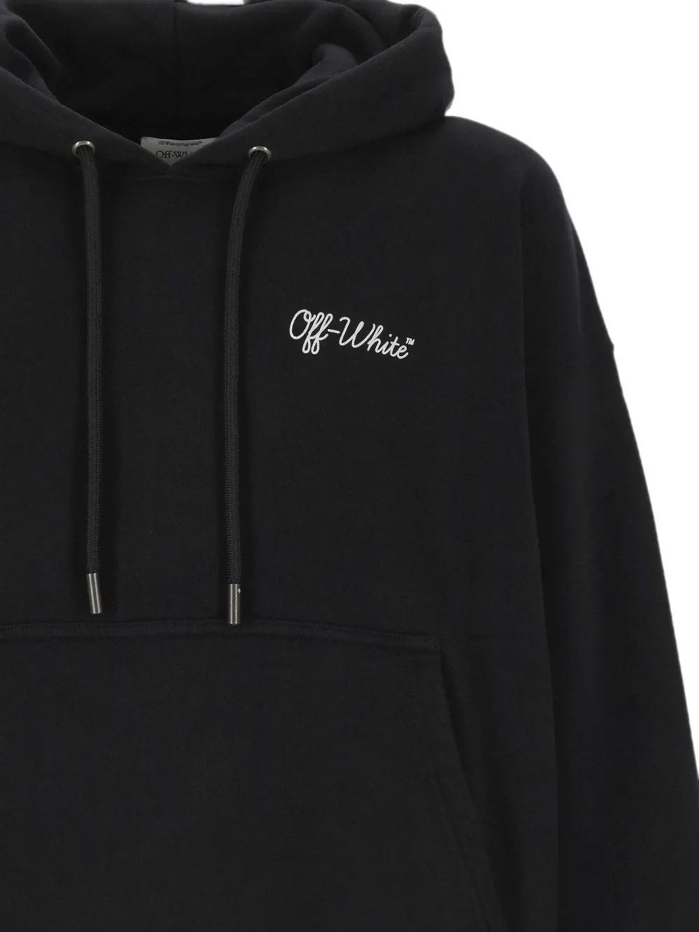 Off-White Script Skate hoodie Zwart
