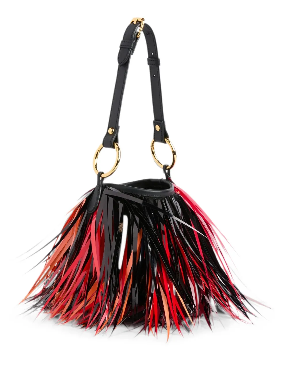 PUCCI Capriccio Bucket Bag in Black, view 2