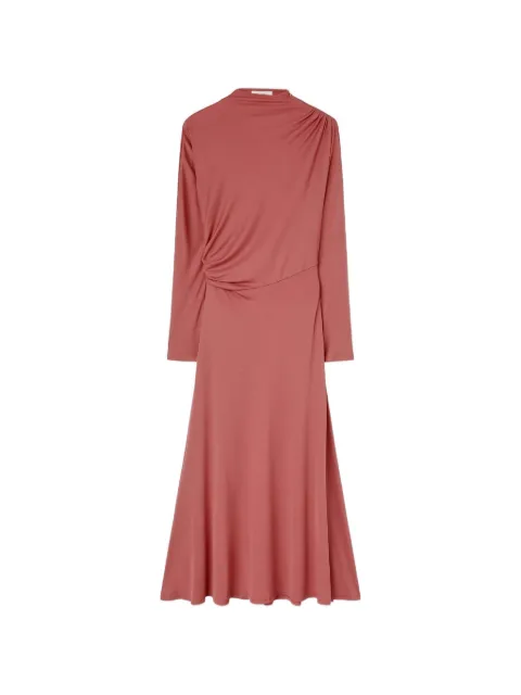 RETORI vestido midi con diseño drapeado