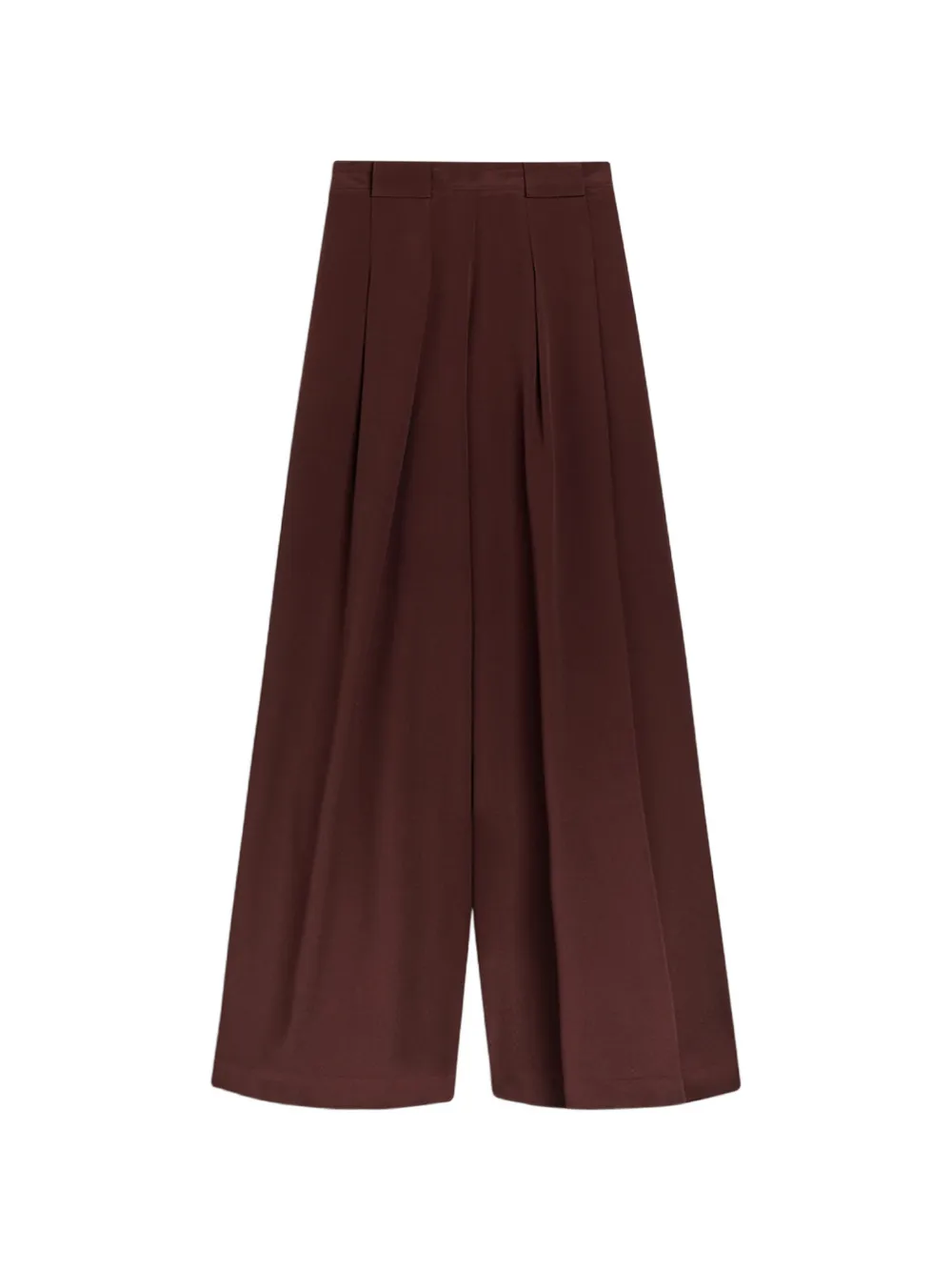MOMONÌ Aspen wide-leg trousers - Braun
