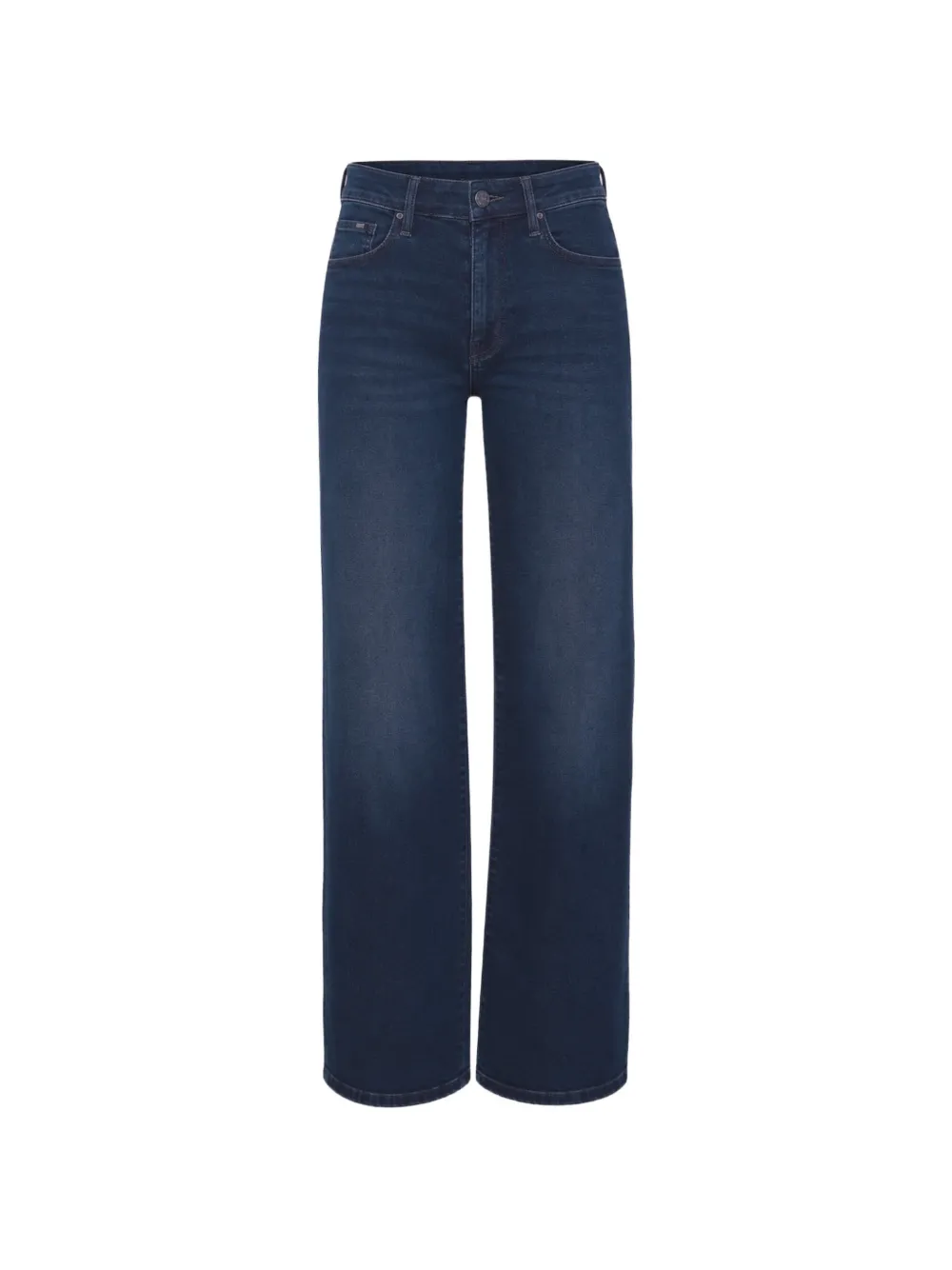 MOTHER whiskered-effect jeans - Blu