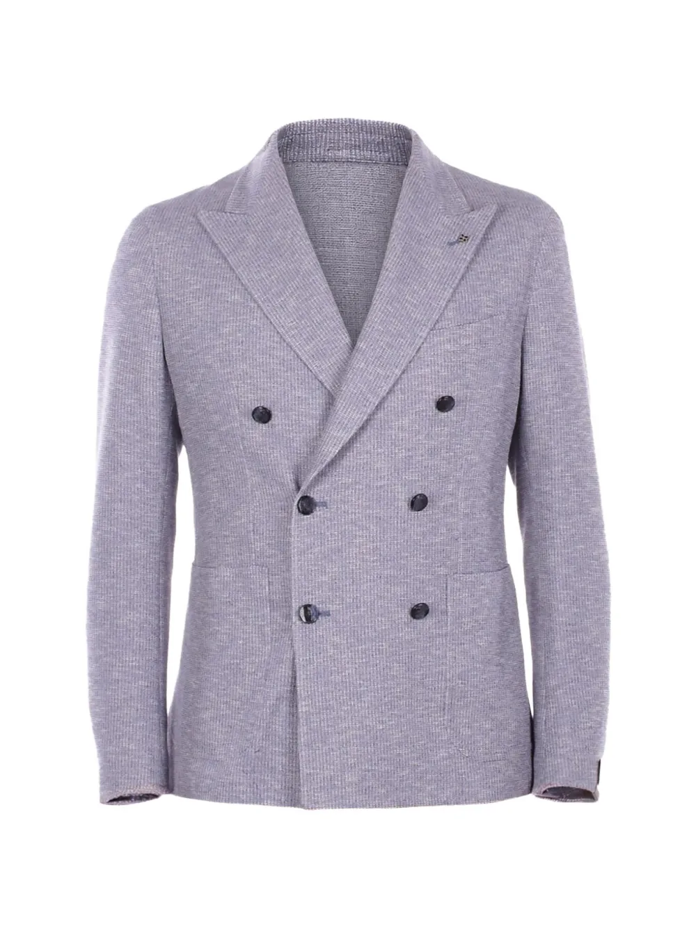 Tagliatore double-breasted peaked-lapel blazer - Blu