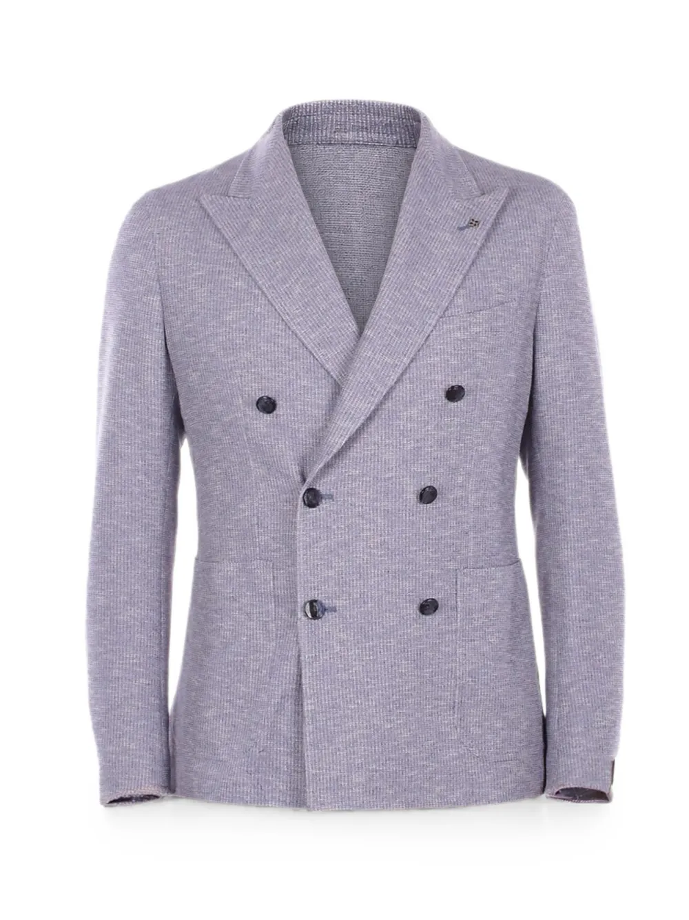 Tagliatore Blazer met dubbele rij knopen en puntige revers Blauw