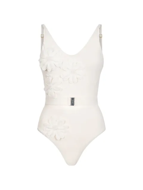 BIKINVILLE bañador con aplique floral