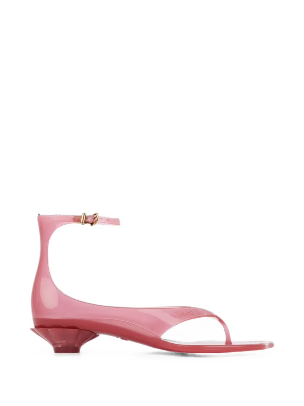 Chloé Jelly thong-strap buckle-fastening sandals Roze