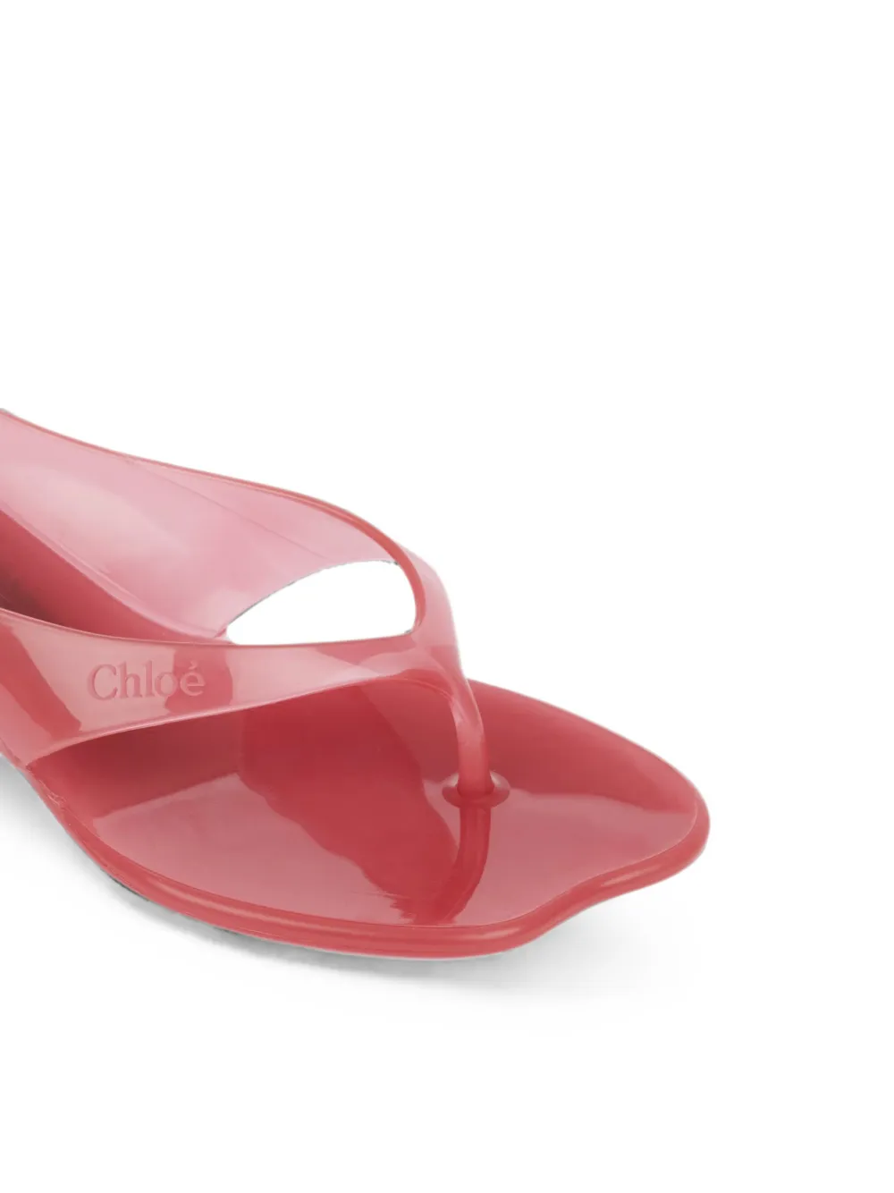 Chloé Jelly thong-strap buckle-fastening sandals Roze