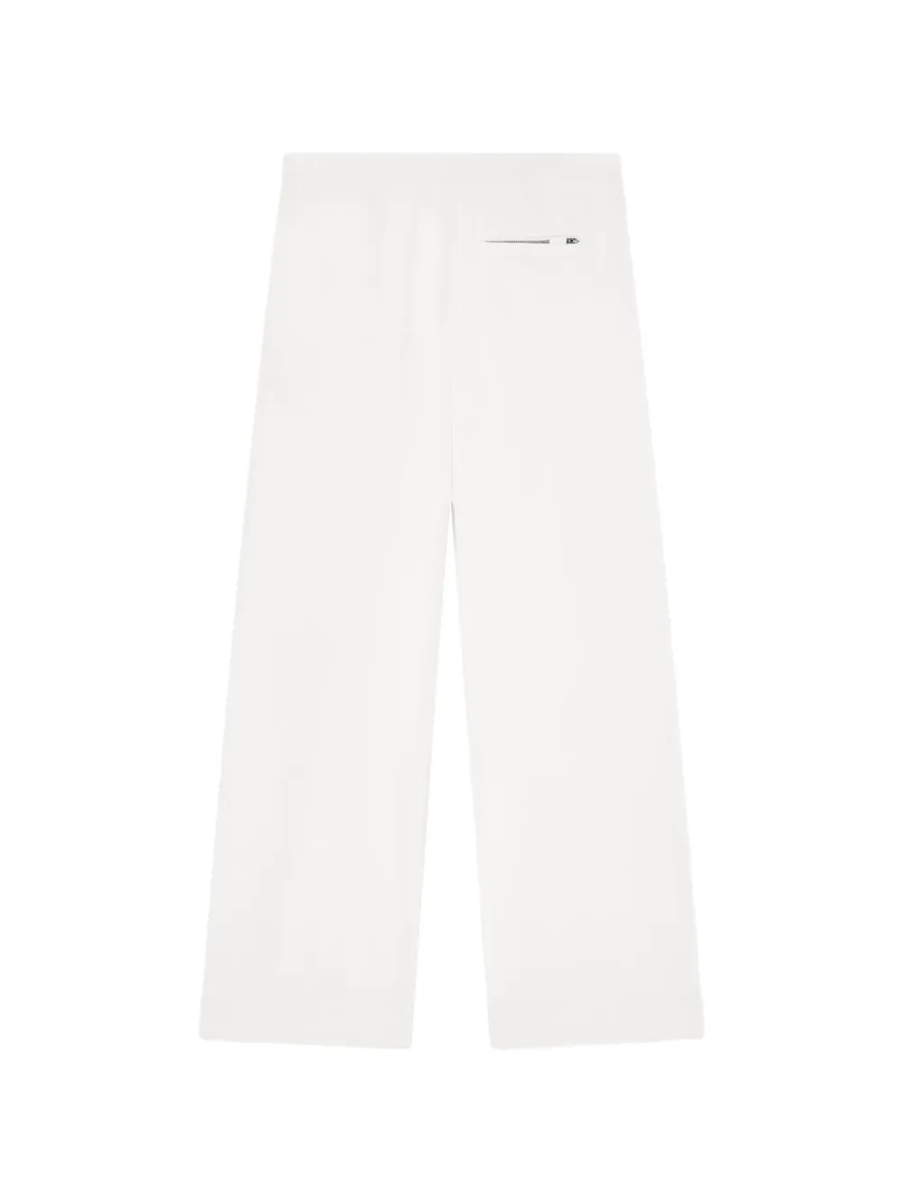 Armani Exchange Geplooide broek met knopen Wit