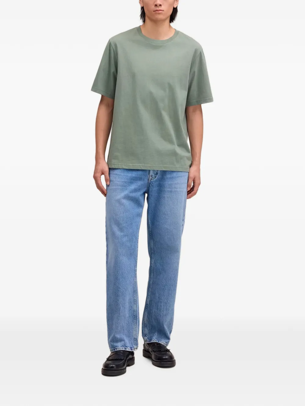 NN07 Jett T-shirt met ronde hals Groen