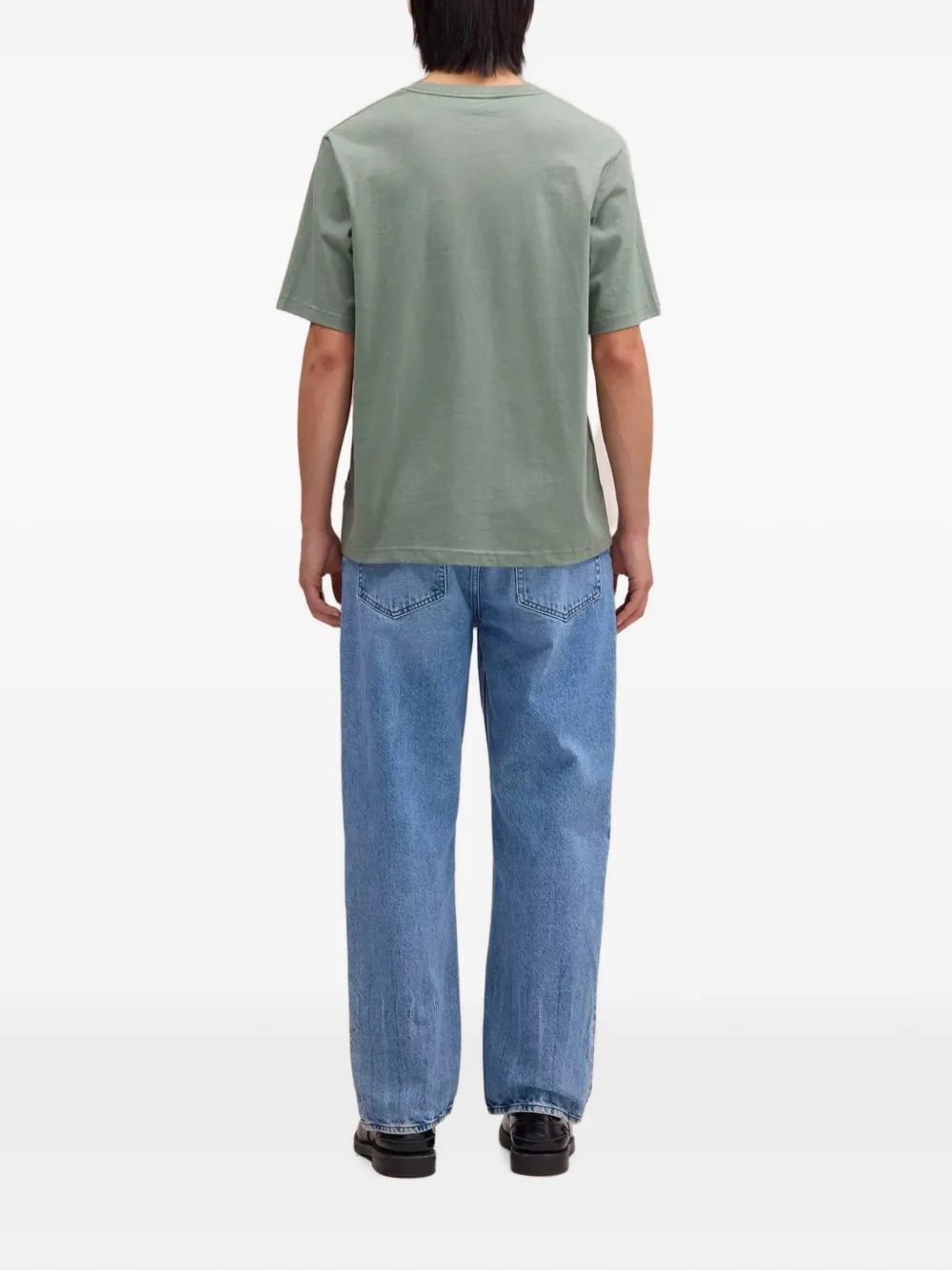 NN07 Jett T-shirt met ronde hals Groen