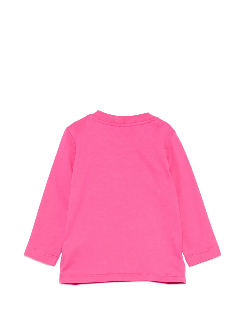 Moschino Kids Teddy Bead T-shirt met lange mouwen Roze