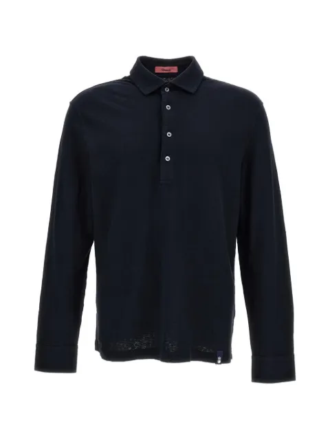 Drumohr long-sleeve polo shirt