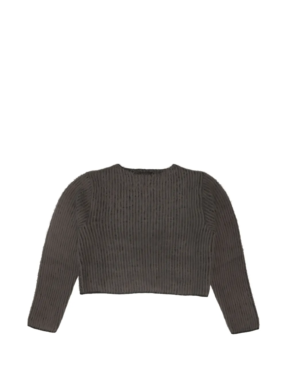Htc Los Angeles ribbed-knit sweater - Grau
