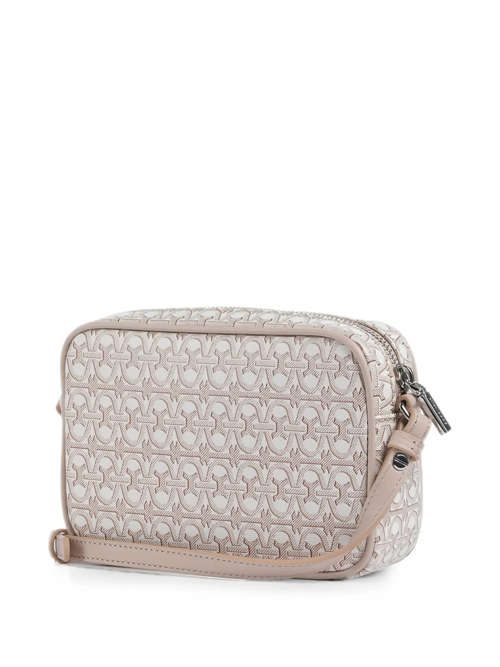 Coccinelle Crossbodytas met monogramprint Beige