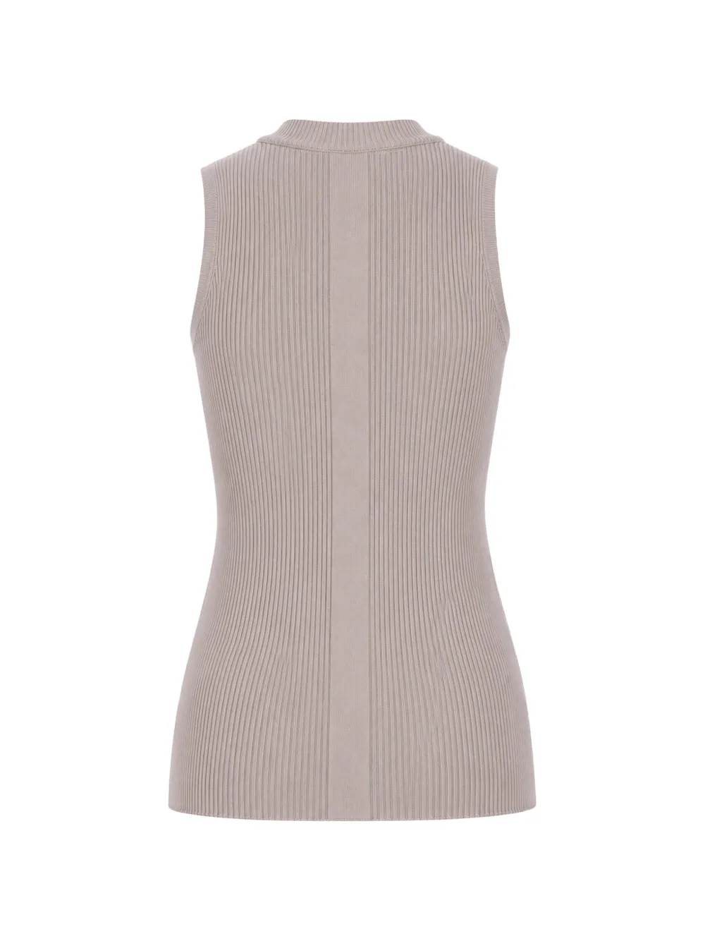 Rick Owens Ribgebreide tanktop Beige