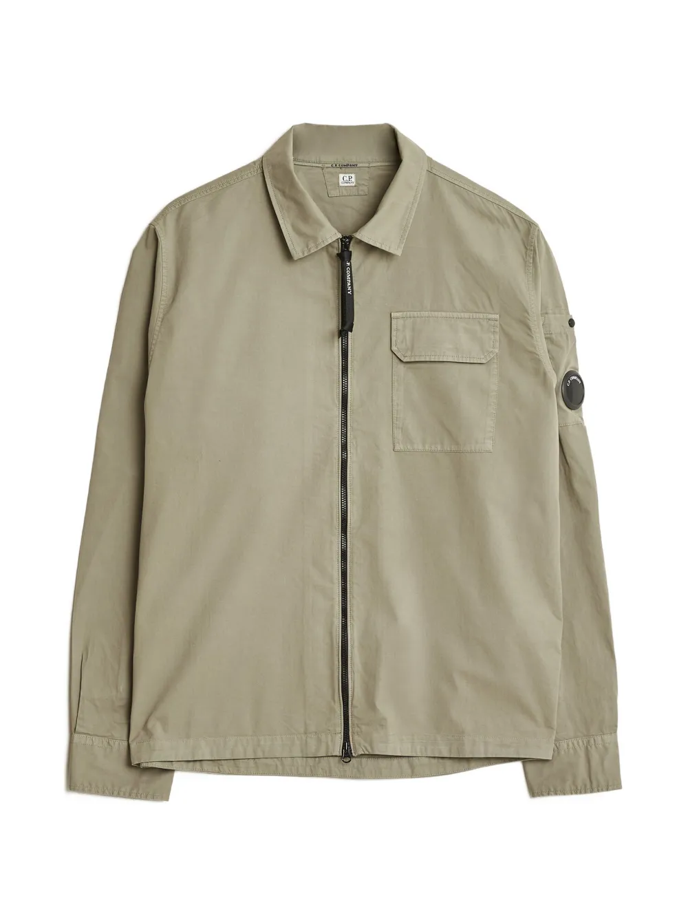 C.P. Company Lens-detail zip-fastening jacket - Toni neutri