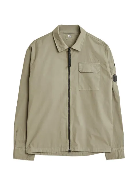 C.P. Company Lens-detail zip-fastening jacket