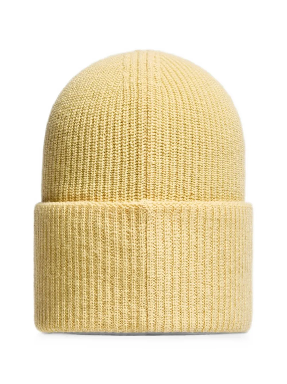 Moncler Muts van wol- en kasjmierblend Geel