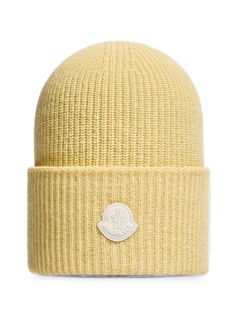 Moncler wool & cashmere blend beanie hat