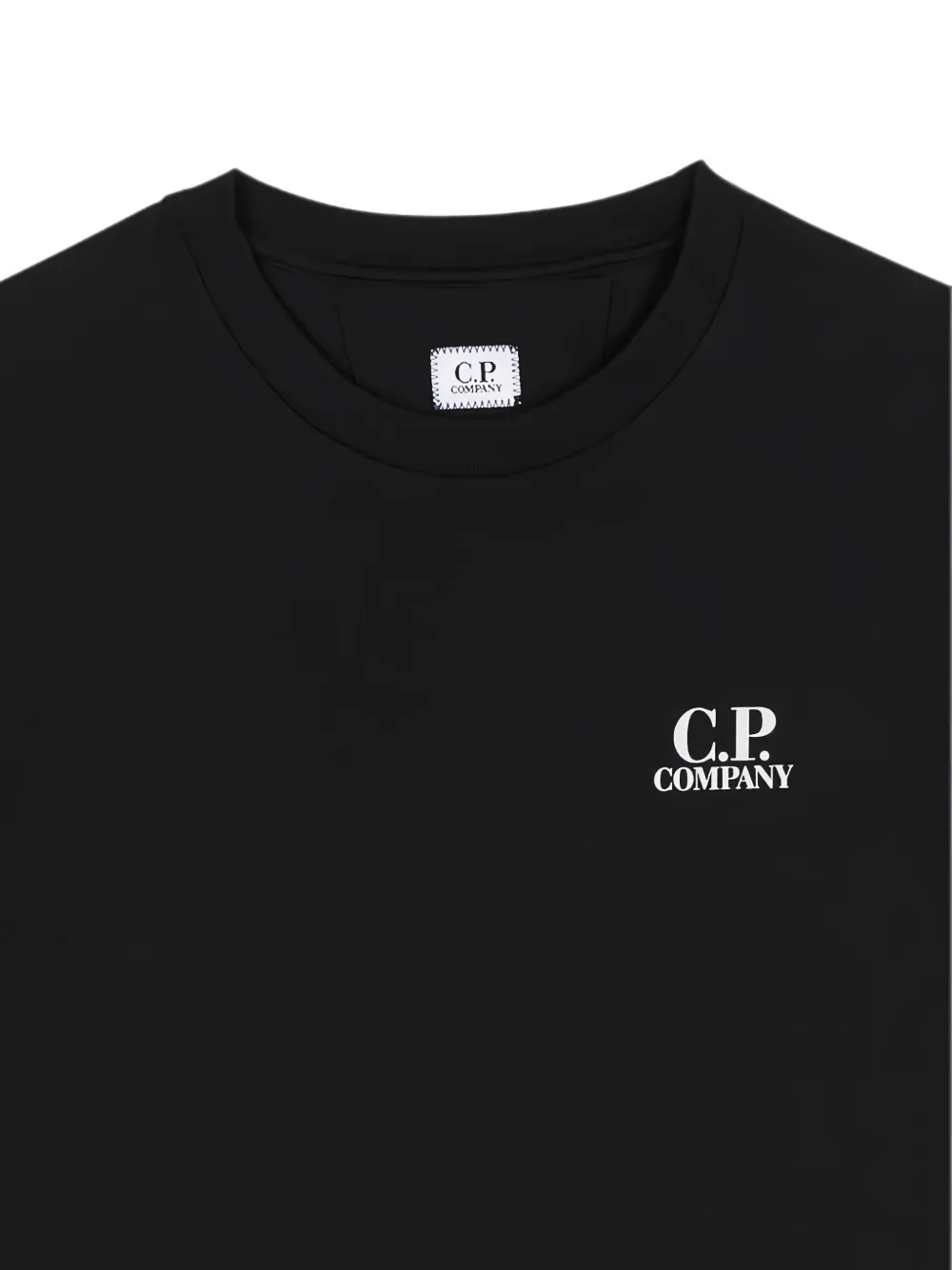 C.P. Company T-shirt met logoprint Zwart