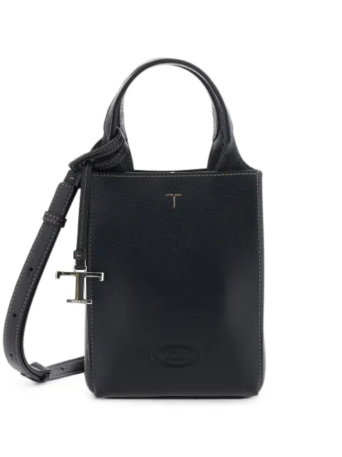 Tod's logo-detail leather shoulder bag