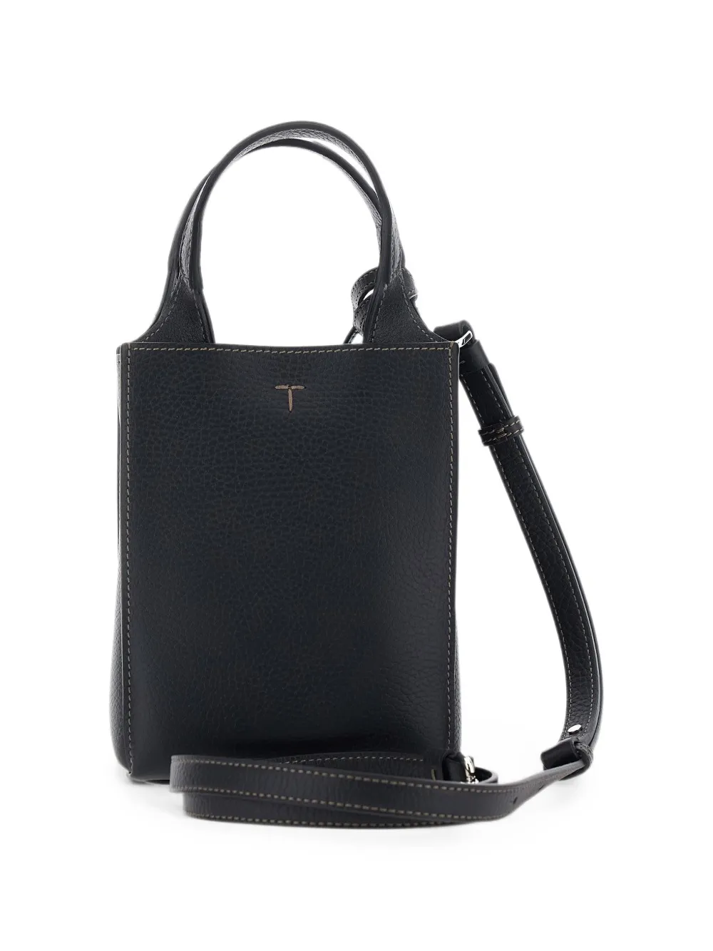 Tod's Leren schoudertas Zwart