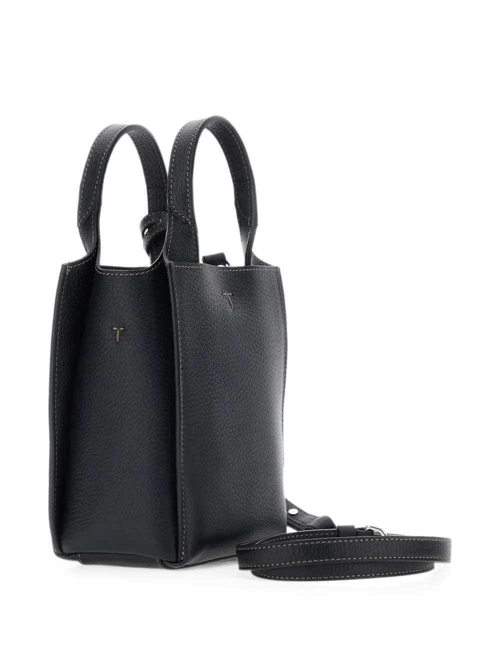 Tod's Leren schoudertas Zwart
