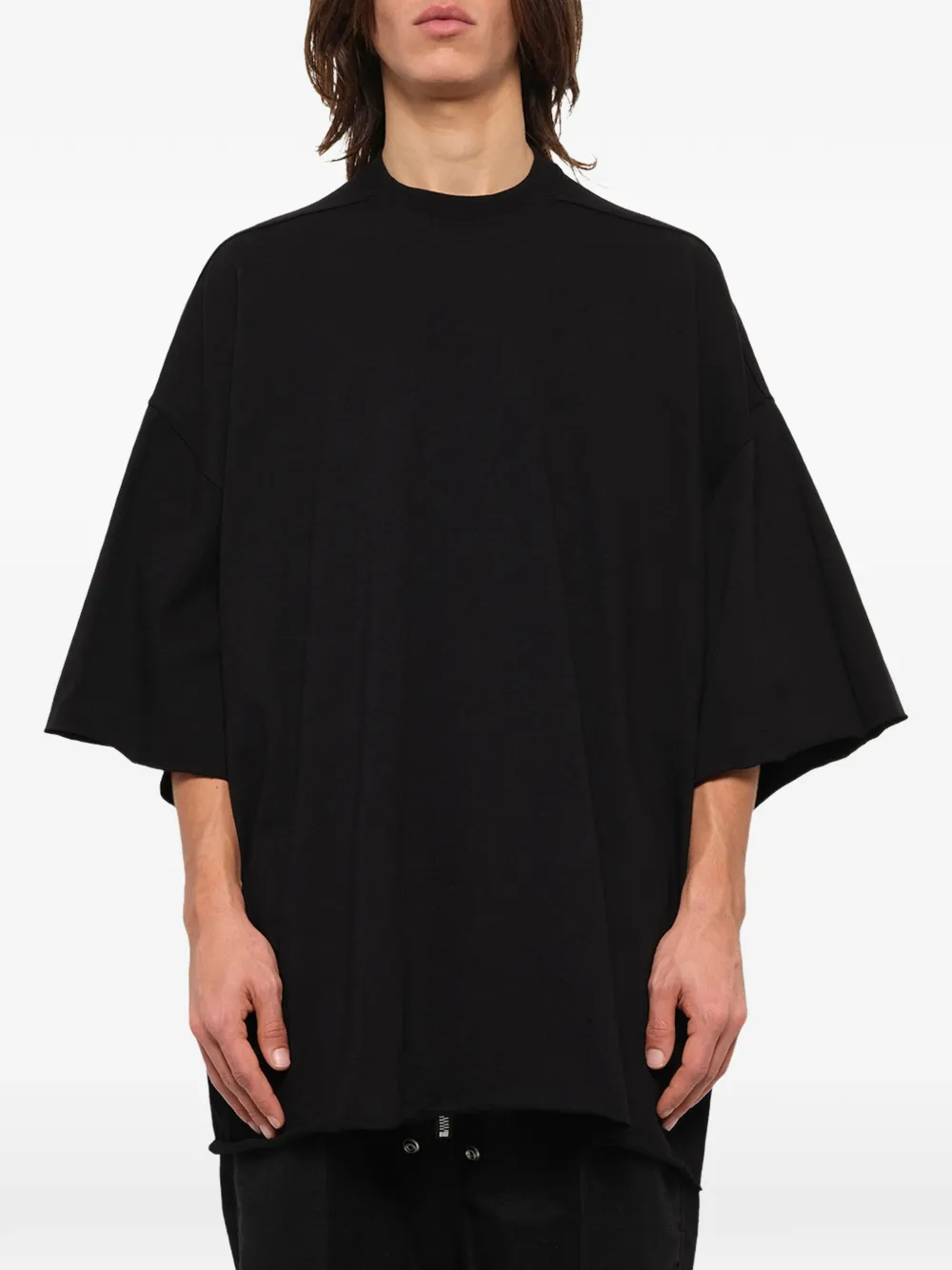 Rick Owens Oversized T-shirt Zwart