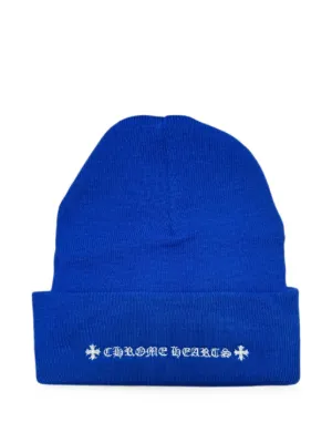 Chrome Hearts logo-embroidered Beanie | Red | FARFETCH