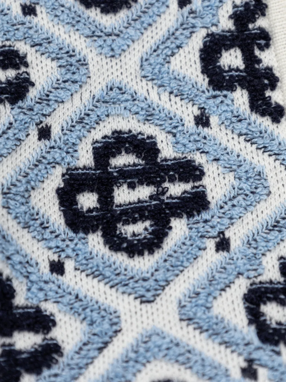 CASABLANCA KIDS Hoodie met monogram-print Wit