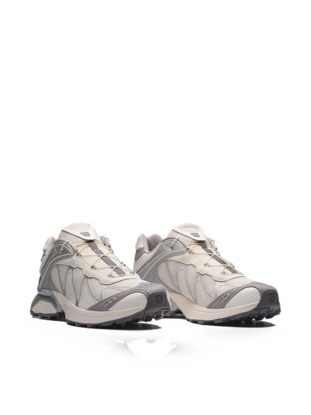 Salomon XT-WHISPER panelled sneakers Beige