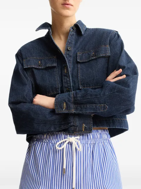 Arlo Mott Henry cropped denim jacket