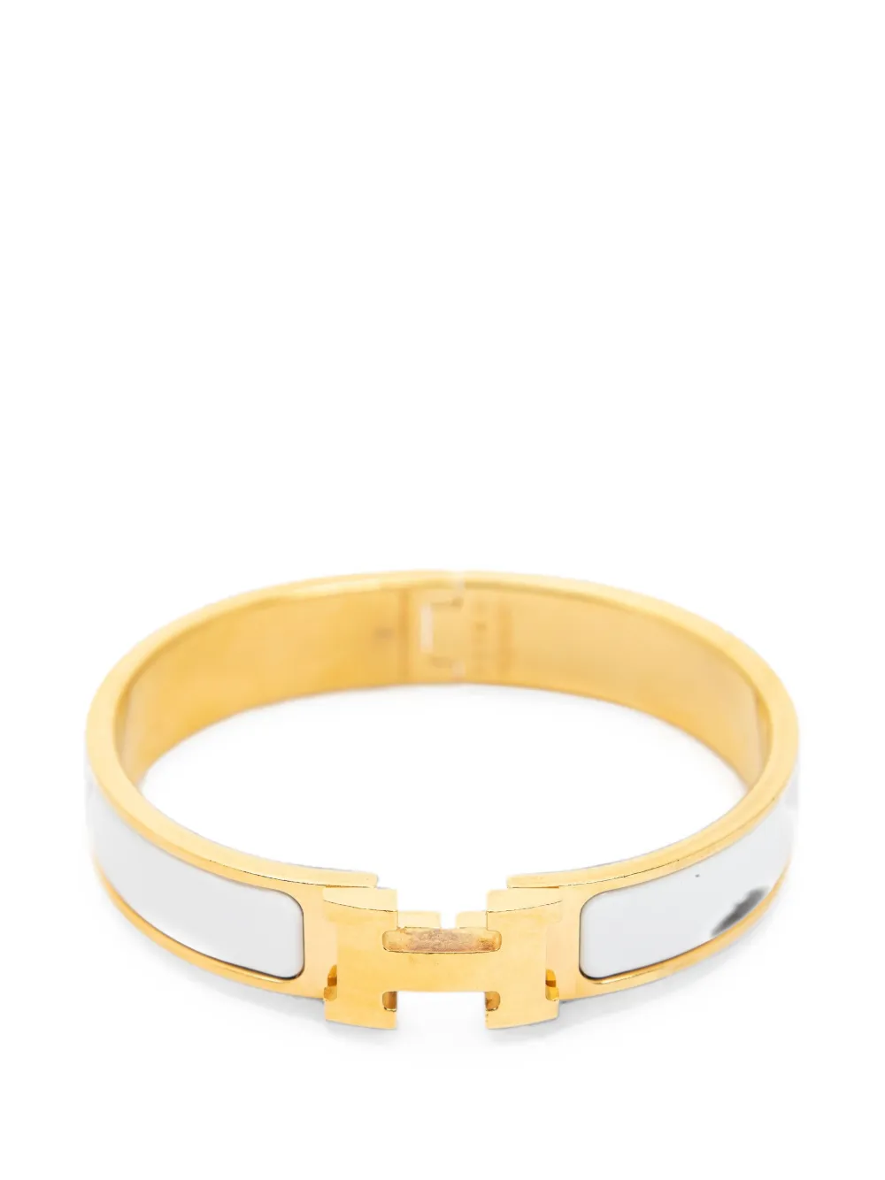 Hermès Pre-Owned Clic Clac H bracelet - Gold