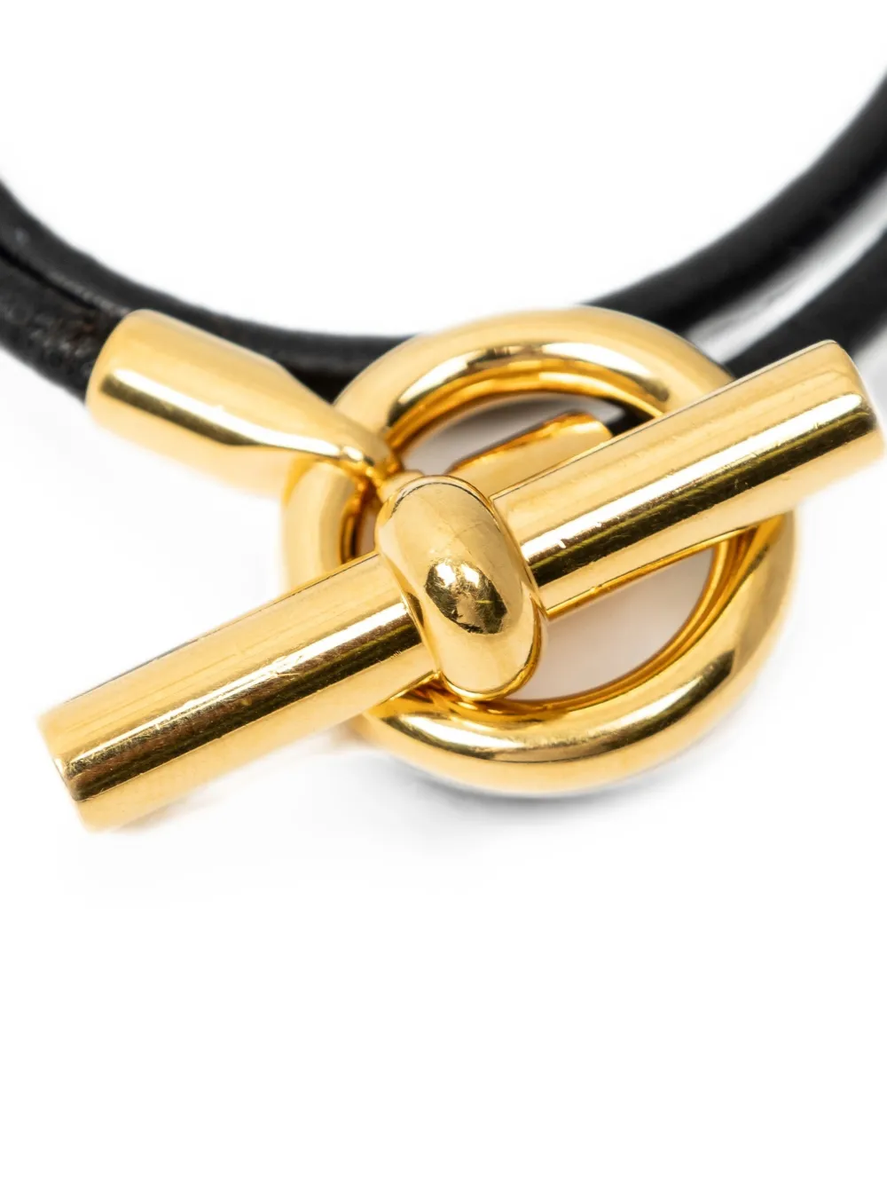 Hermès Pre-Owned Glenan Double Tour bracelet - Gold