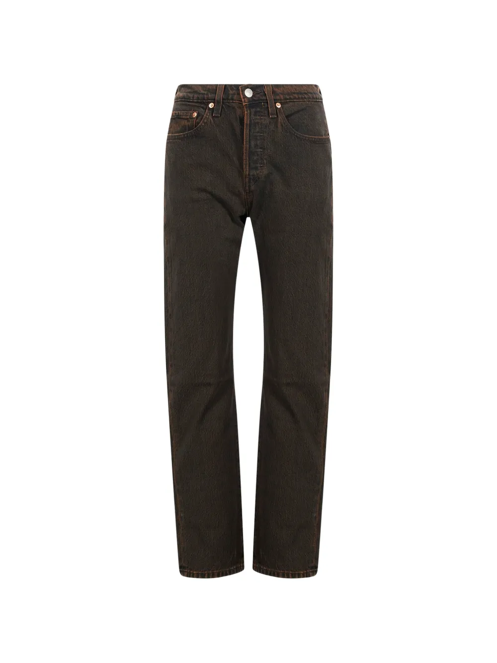 Levi's straight-leg jeans - Braun