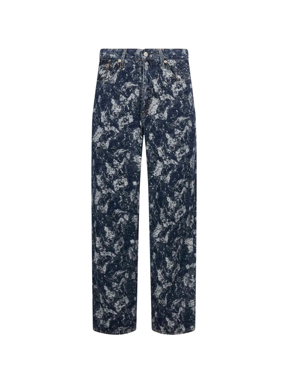 Levi's '90s 578™ acid-wash distressed jeans - Blau