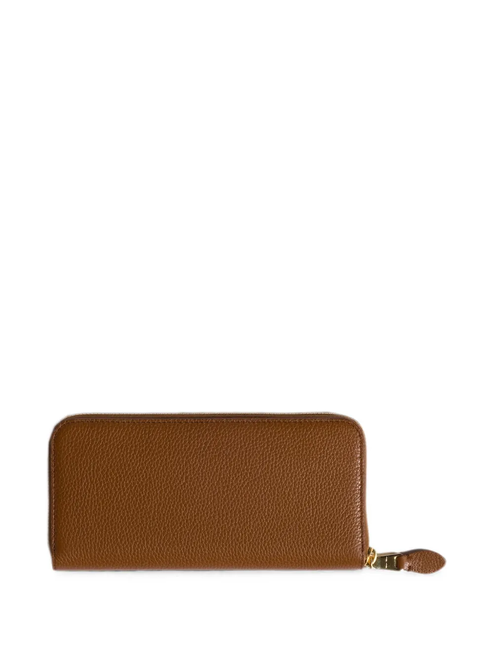 Miu Portemonnee met logo-applicatie Bruin