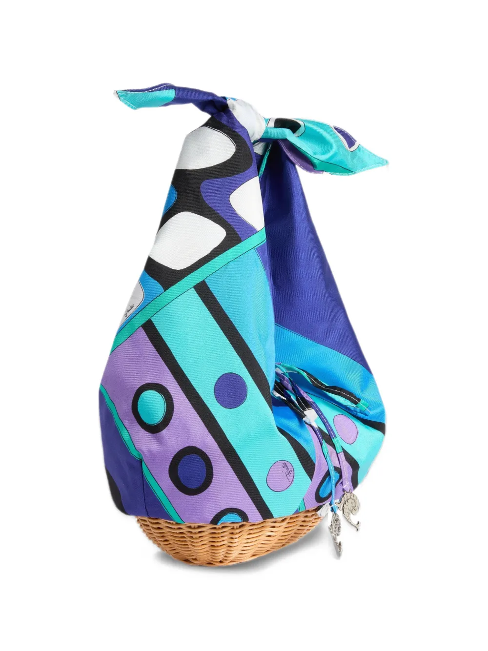 PUCCI Shopper met abstracte print Blauw