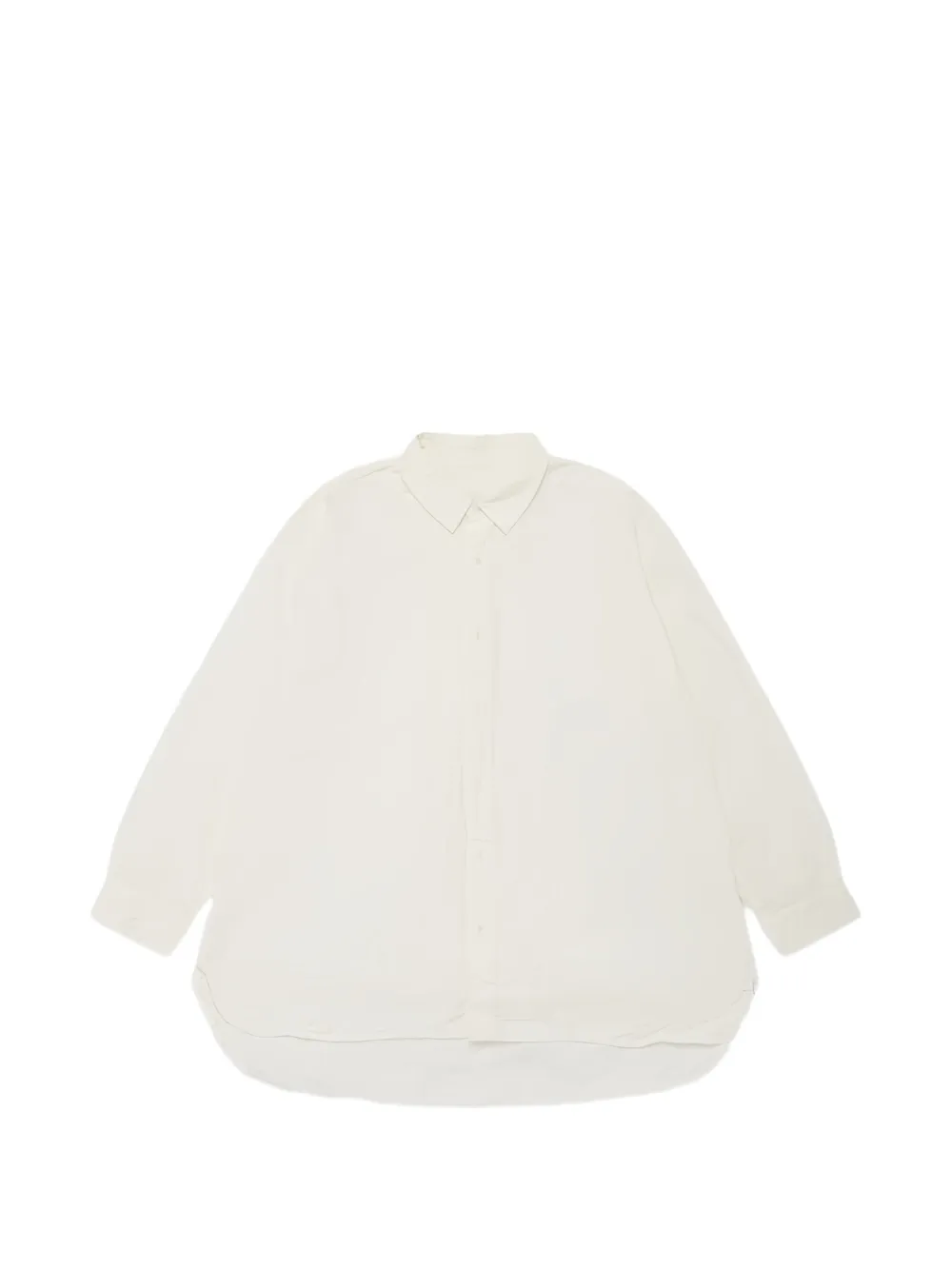 Casey Casey Clothilde curved-hem shirt | Neutrals | Image 1