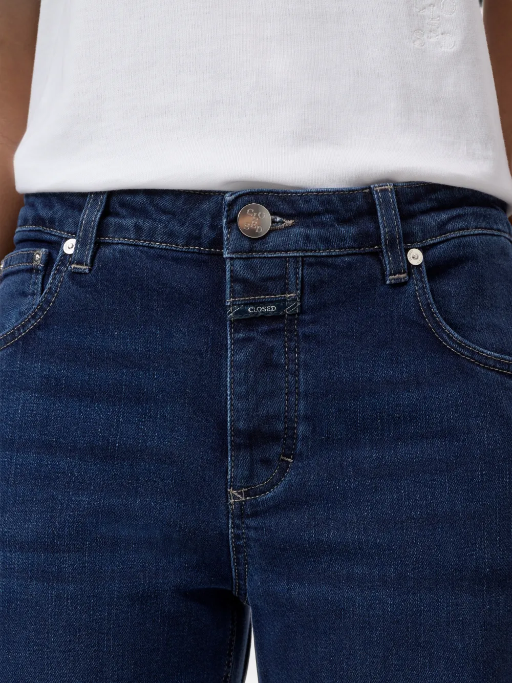 Closed Gillian Straight jeans Blauw