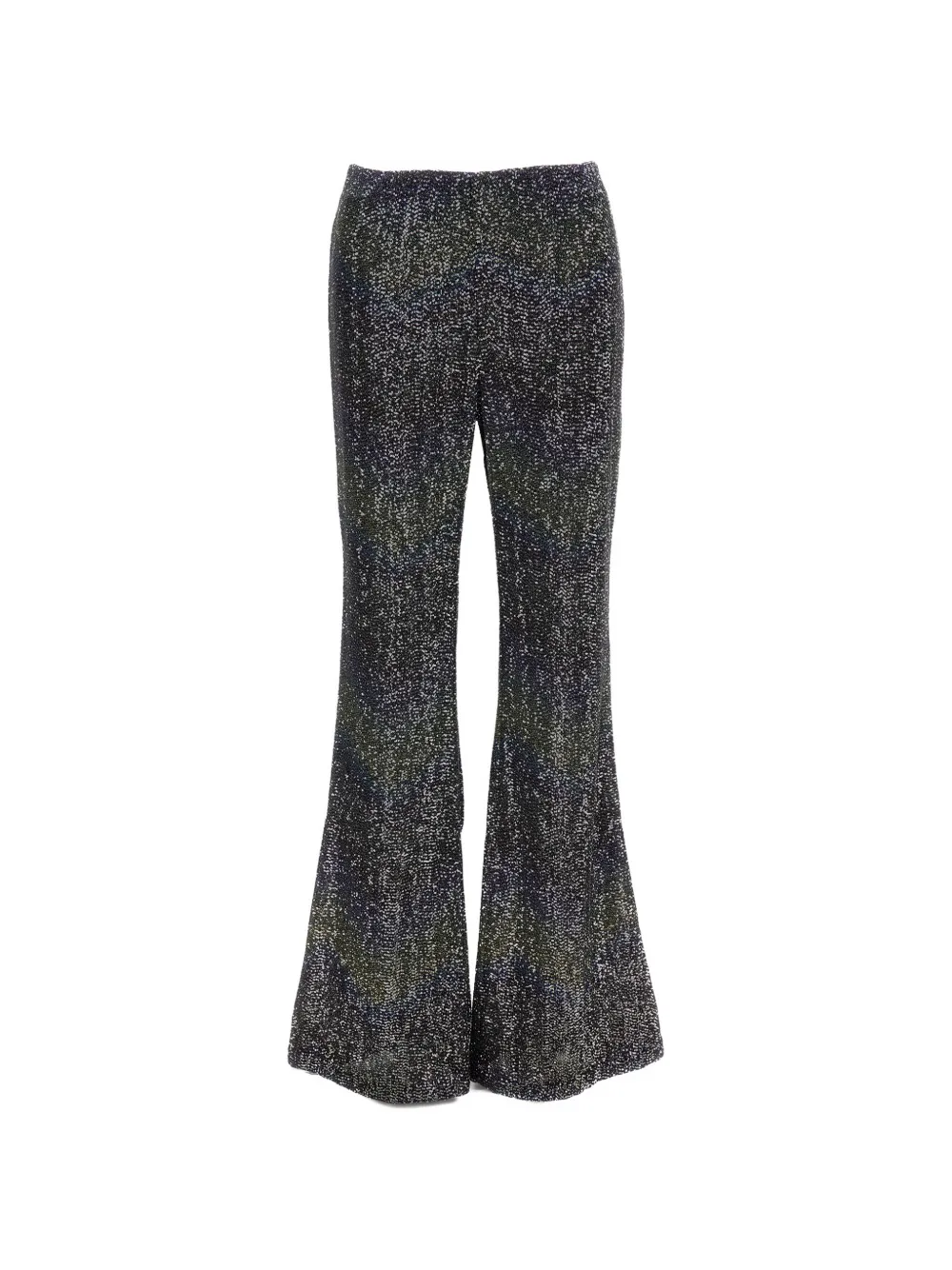 Missoni sequin-embellished flared trousers - Schwarz