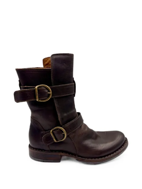 FIORENTINI + BAKER Cusna buckled leather boots