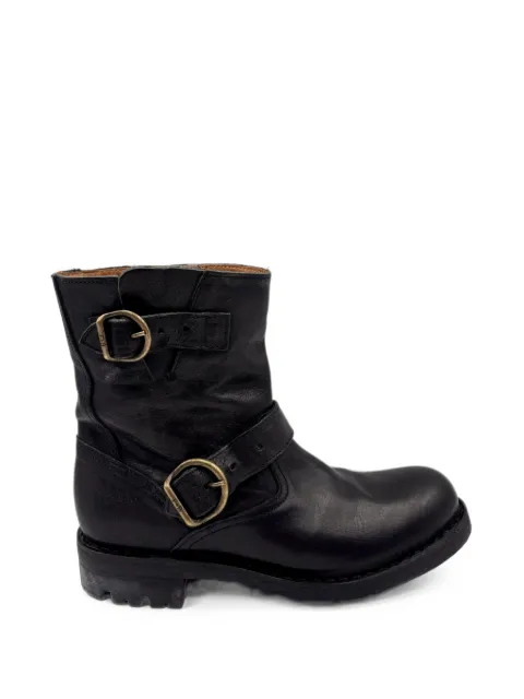 FIORENTINI + BAKER Jed buckle-fastening leather boots