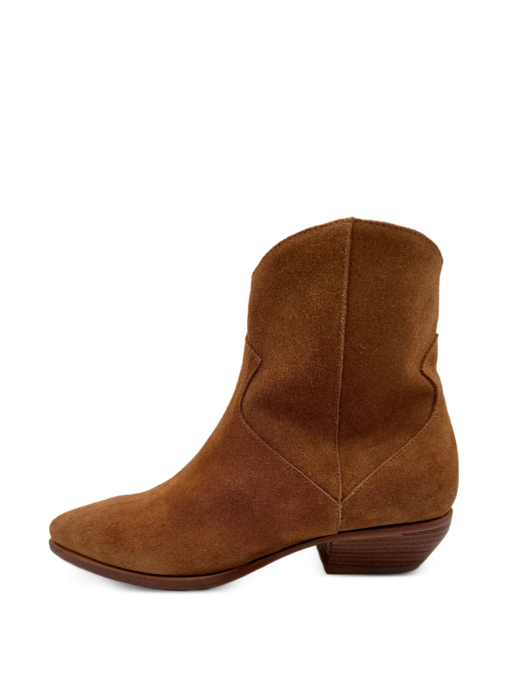 ELIA MAURIZI suede pointed-toe ankle boots