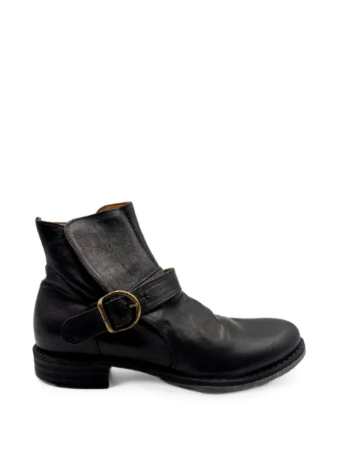 FIORENTINI + BAKER Eternity buckle-fastening leather ankle boots