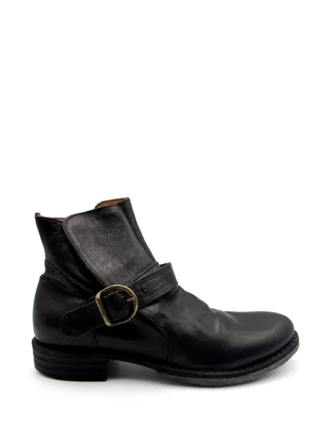 FIORENTINI + BAKER Eternity buckle-fastening leather ankle boots