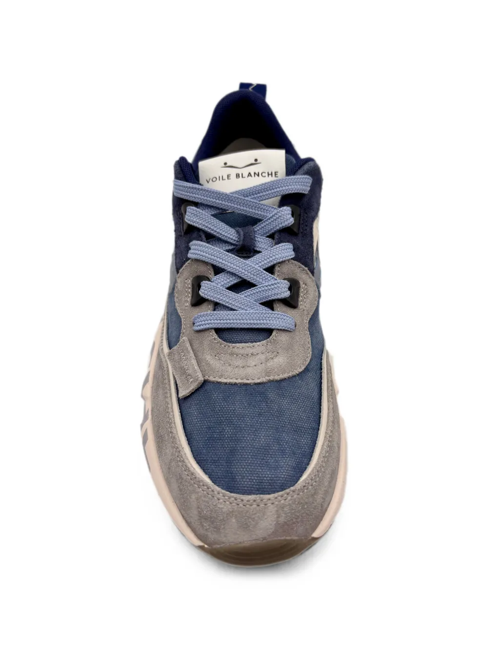 Voile Blanche Clubo1 sneakers met logoprint Blauw