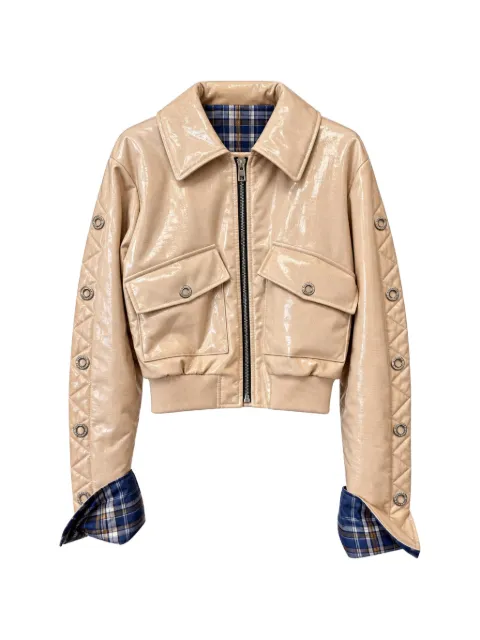 MARBELL Emili quilted-sleeve jacket
