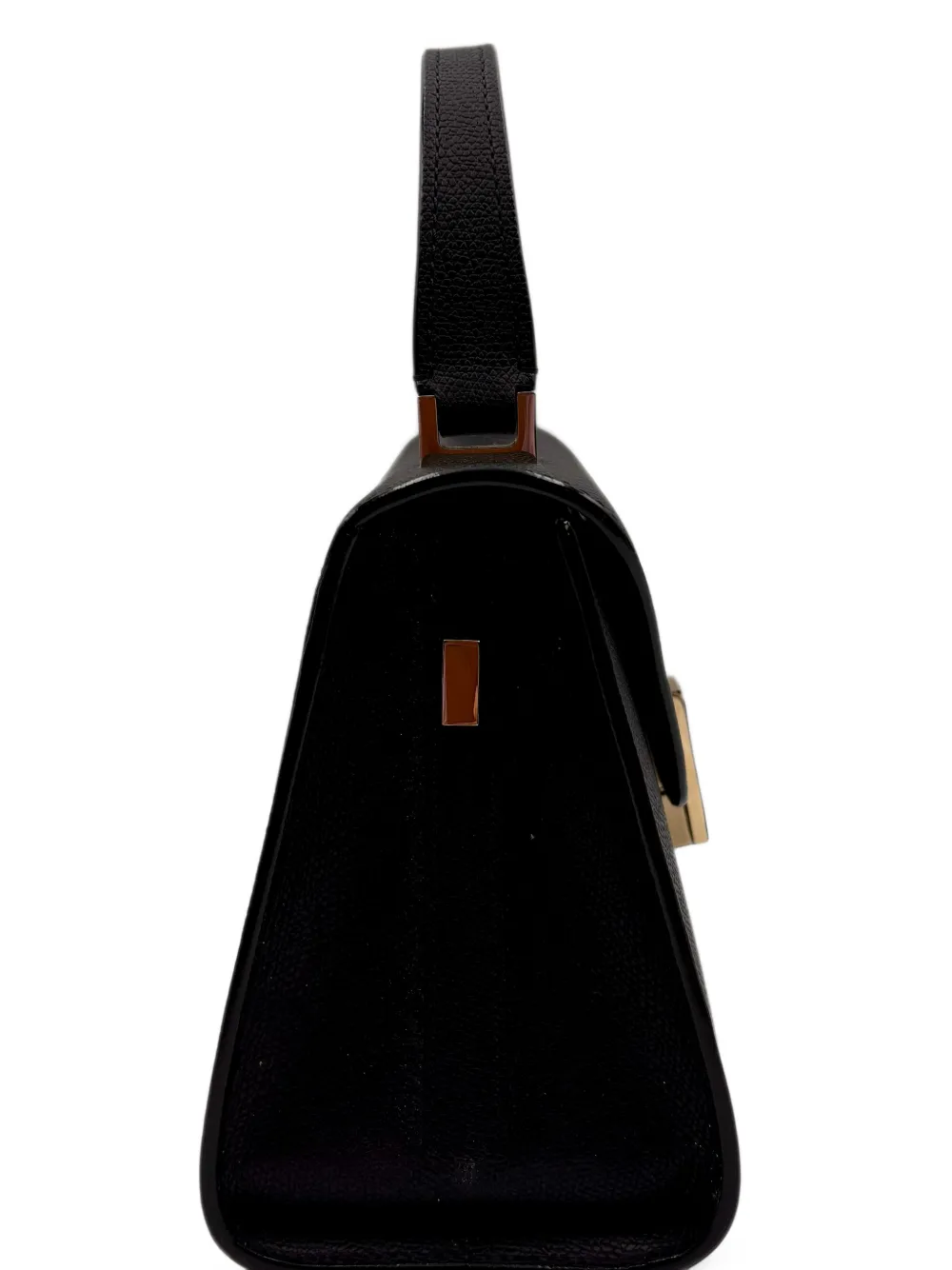 Valextra Iside mini-shopper met twee draagopties Zwart