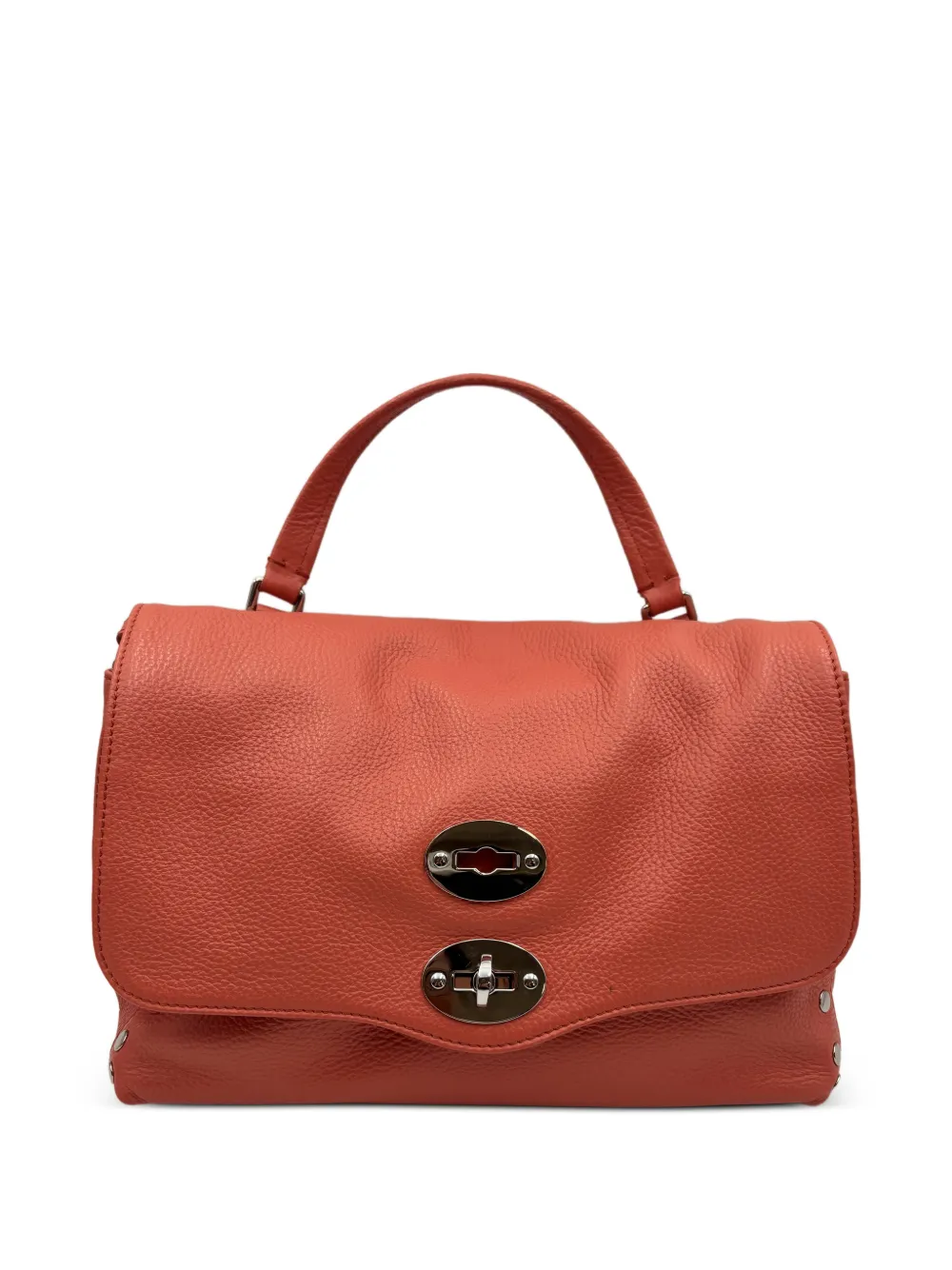 Zanellato Postina Daily leather shoulder bag - Arancione